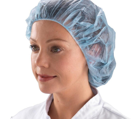 Hair Net | ATS Global Disposable Crimped Beret Blue (carton)