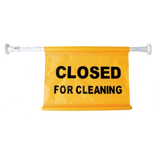Oates Door Caution Sign