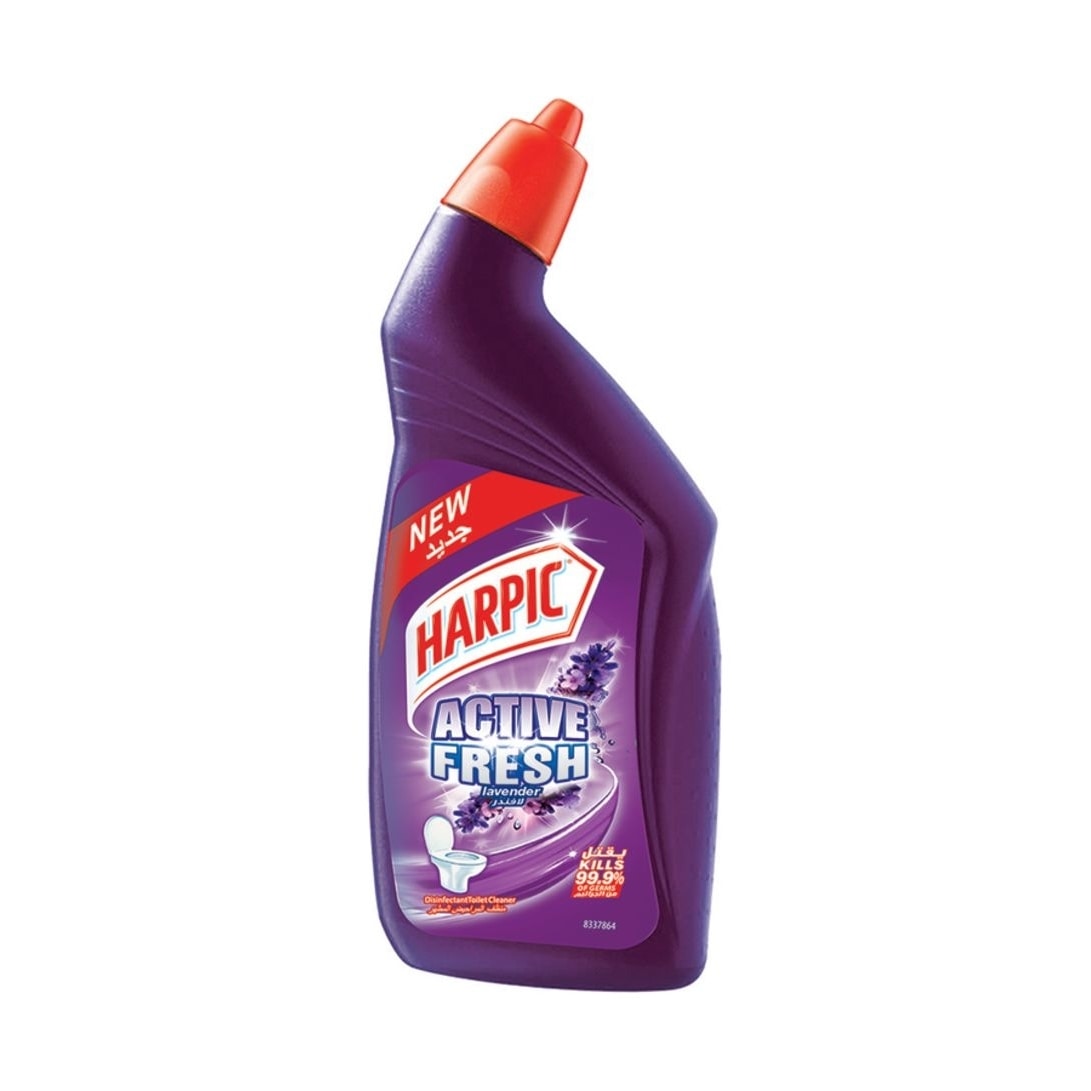 harpic active toilet cleaner lavender