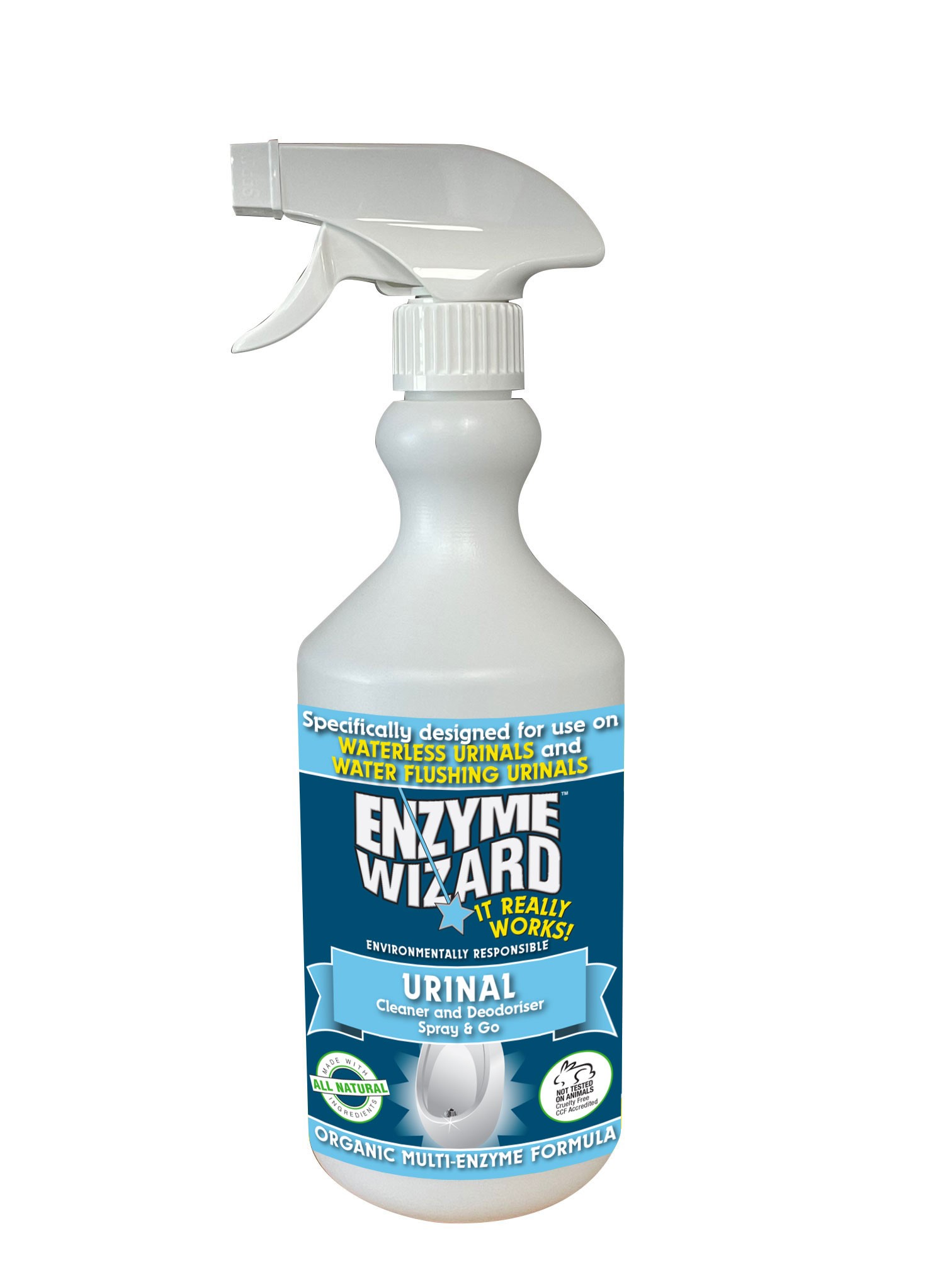 ENZYME WIZARD URINAL Waterless Cleaner Deodouriser