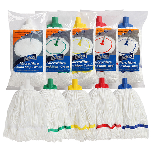 edco mop head cleaning microfibre