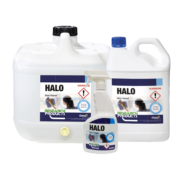 halo fast dry glass cleaner