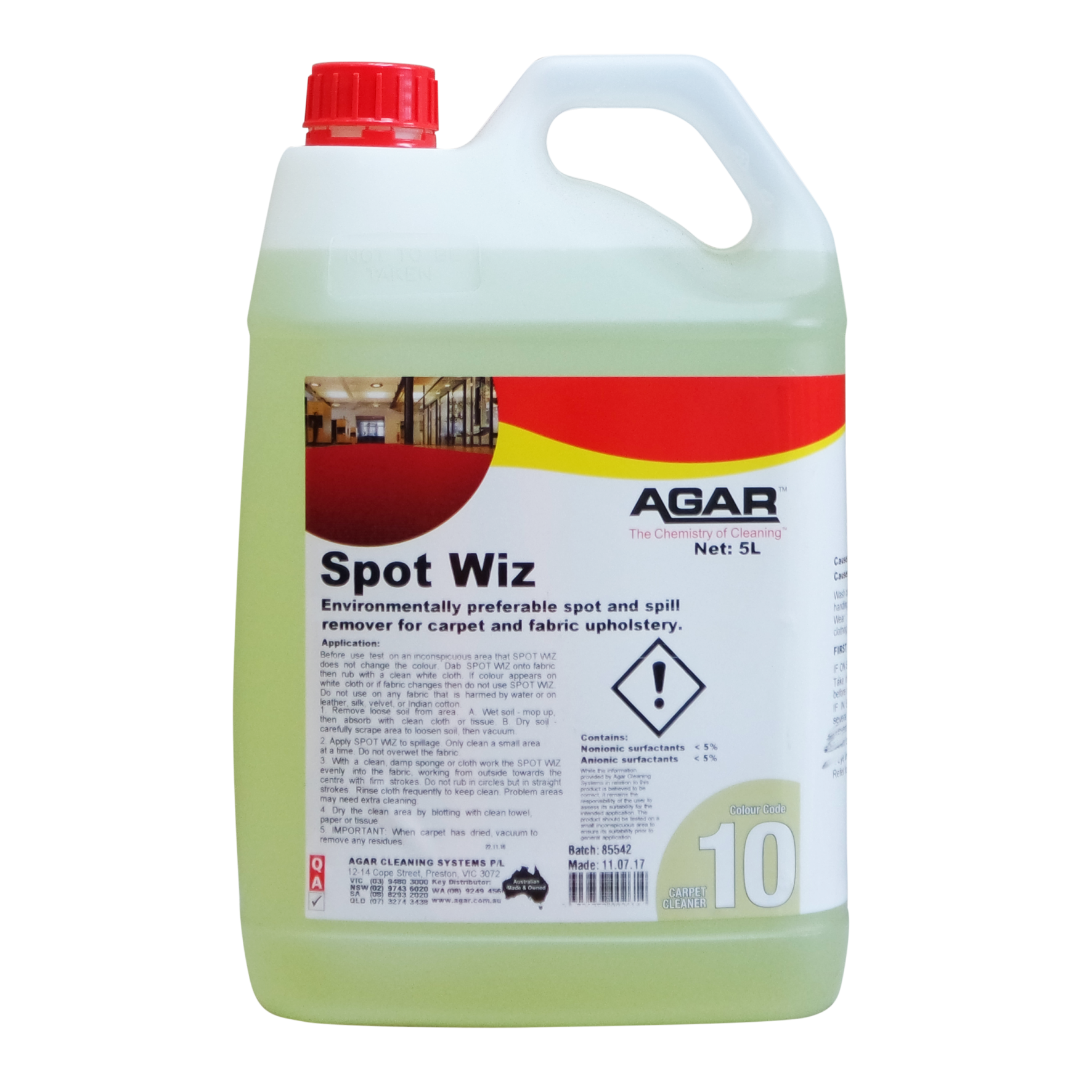AGAR SPOT WIZ - CARPET SPOTTER