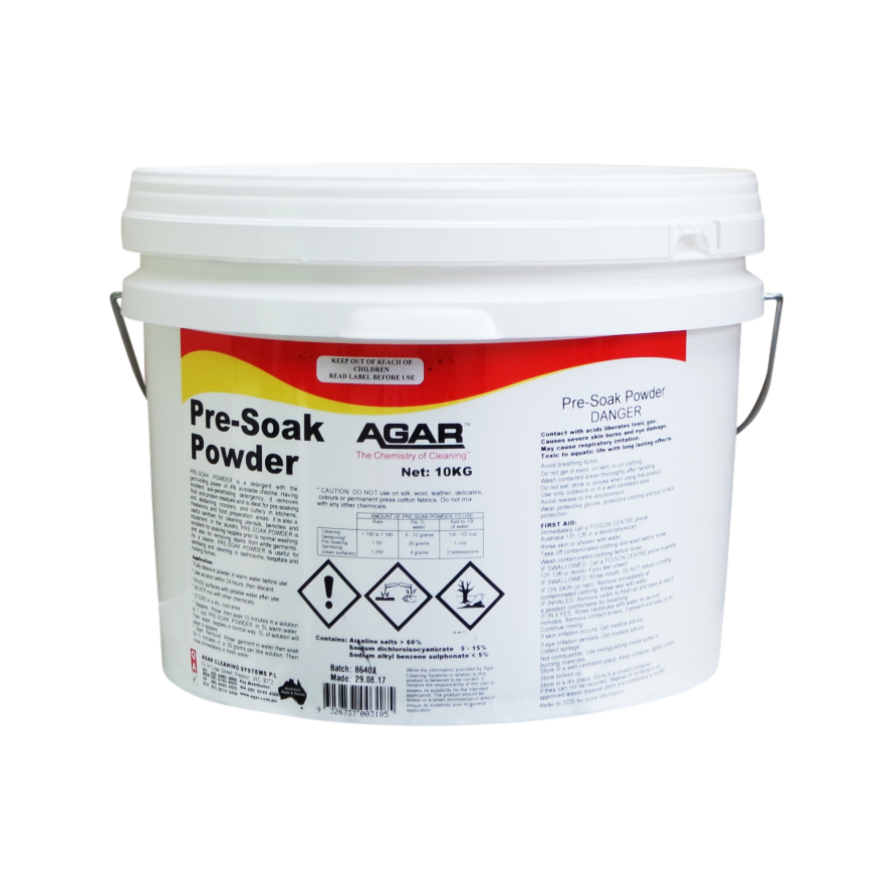 AGAR PRESOAK POWDER