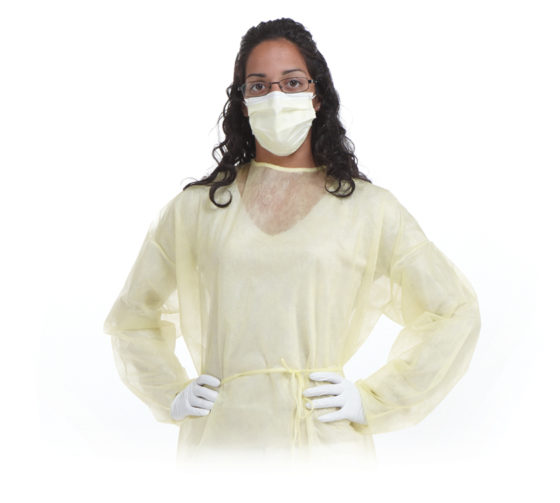 SafeWear SMS Isolation Gown AAMI Level 1