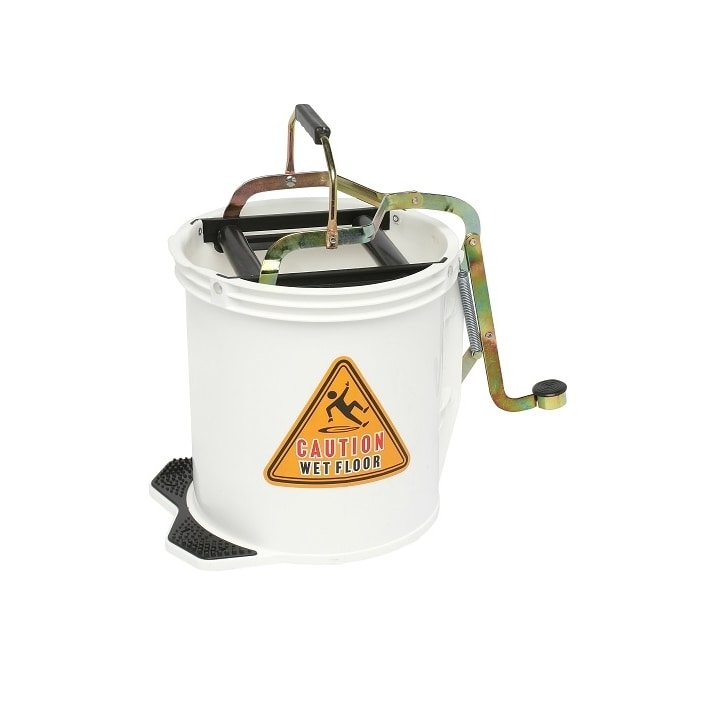 EDCO 15 LITRE METAL WRINGER BUCKET