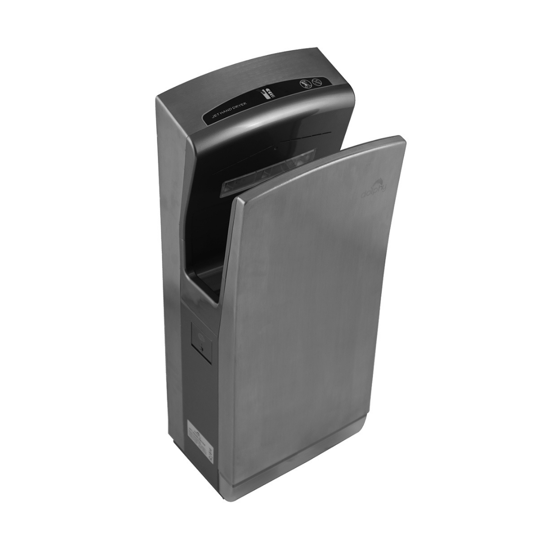 Dolphy Stainless Steel Jet Hand Dryer 1650W - Silver