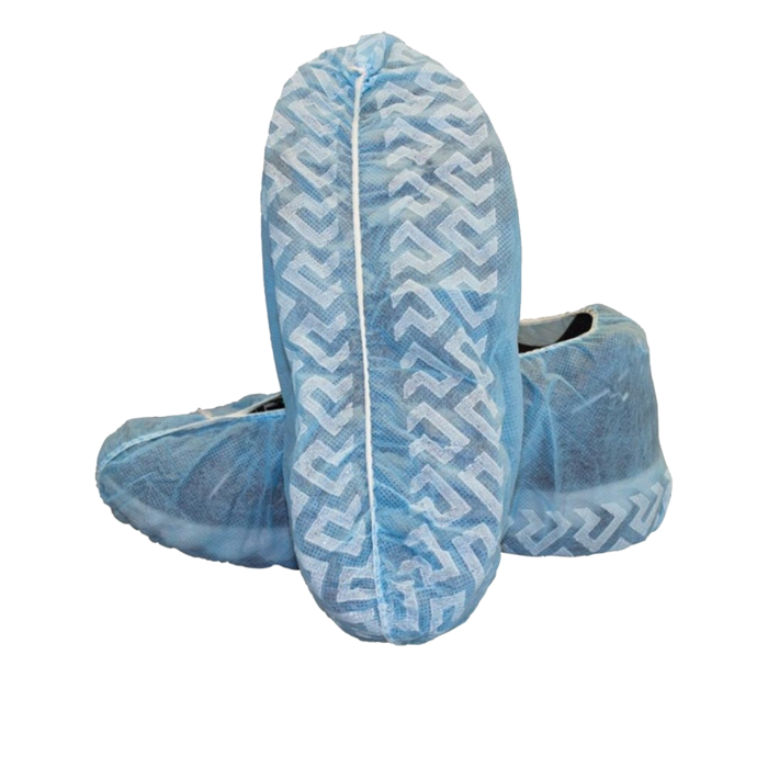 Shoe Cover | Disposable Overshoe Anti-Skid Blue Polypropylene