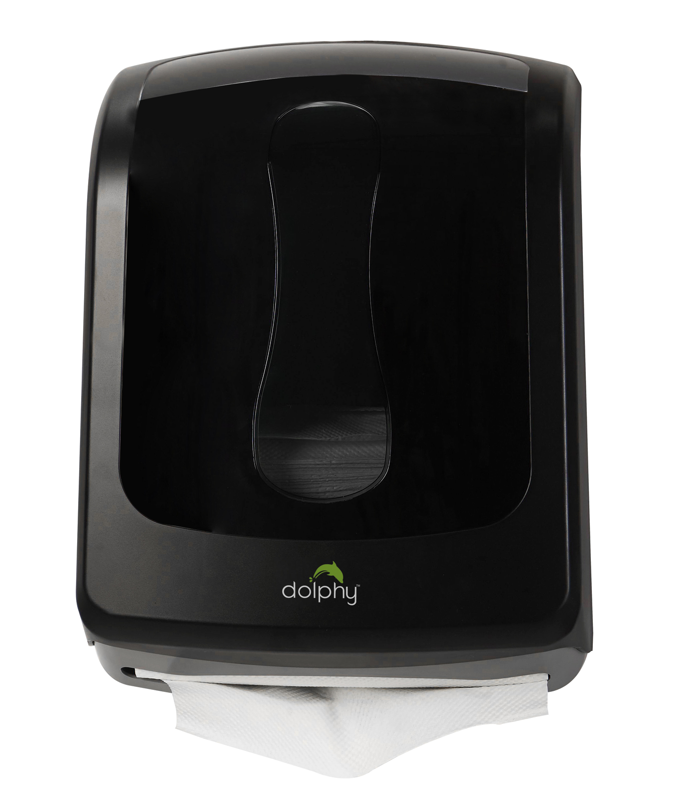 Slimline Paper Towel Dispenser Black