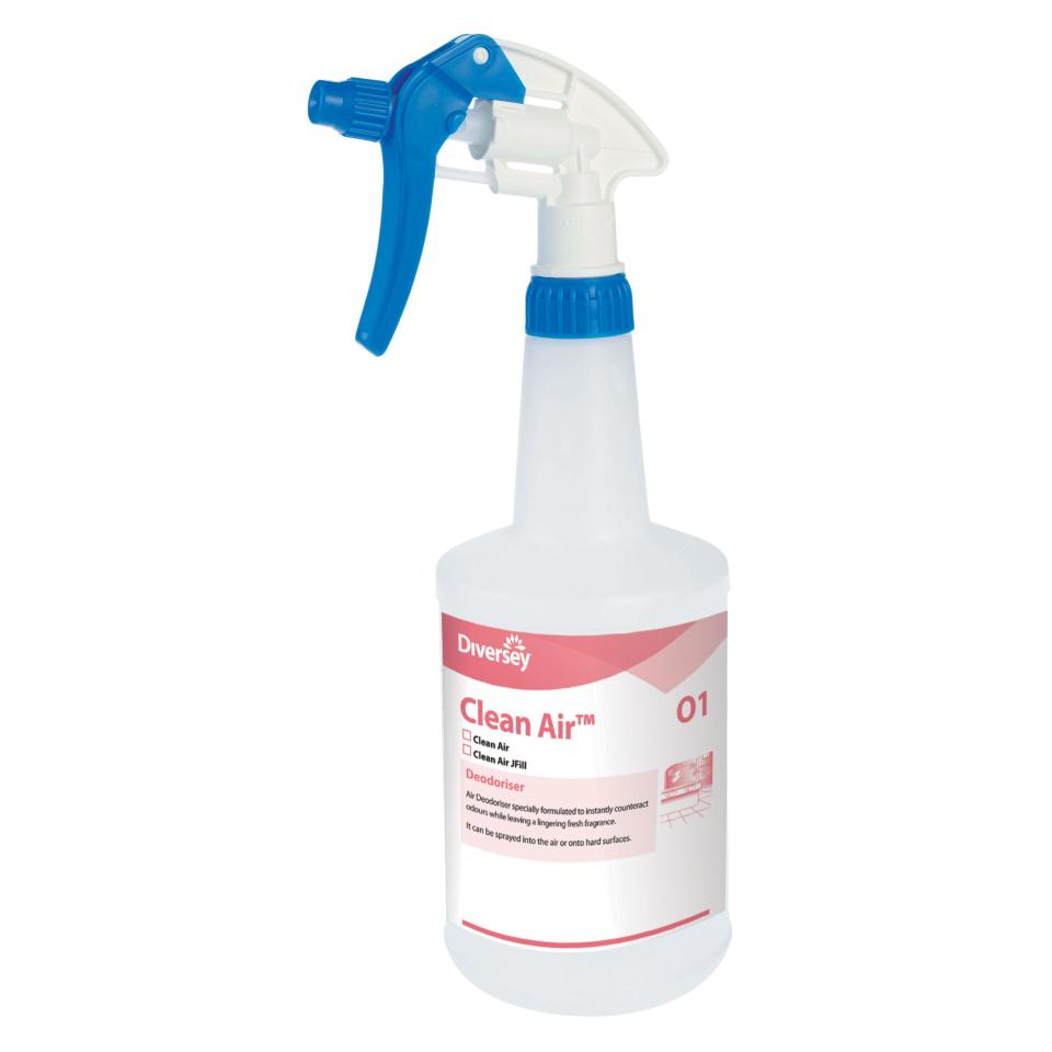 750ml Screen Print Bottle For Dispensing Clean Air & Clean Air J-Fill